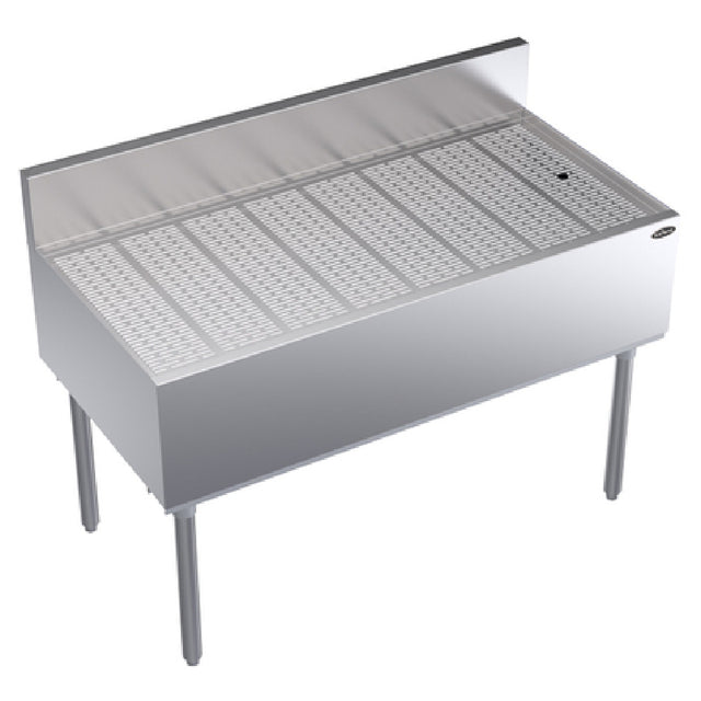 Krowne KR24-GS48 Royal Series Underbar Drainboard Free Standing 48"W X 24"D