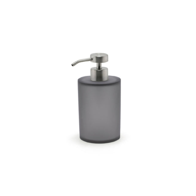 FOH RSP003GYR12 10oz Nassau Pump Smoke With Low Profile Brushed Stainless Top