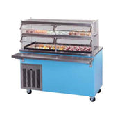Piper Products R6-CI - Reflections Serving Counter, Ice Cooled Cold Food, (6) Pan Size