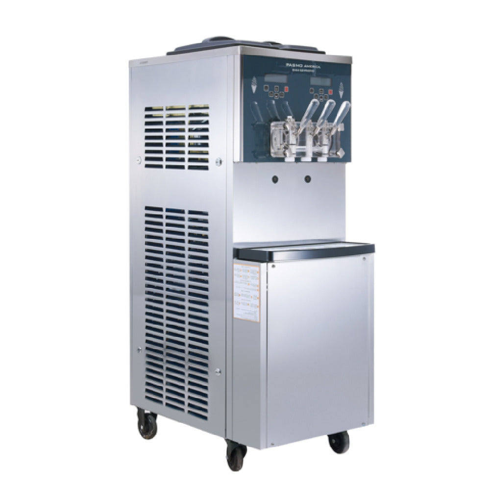 Pasmo S970TAP2-P PASMO Pressurized Twin Twist Standing Soft Serve Freezer