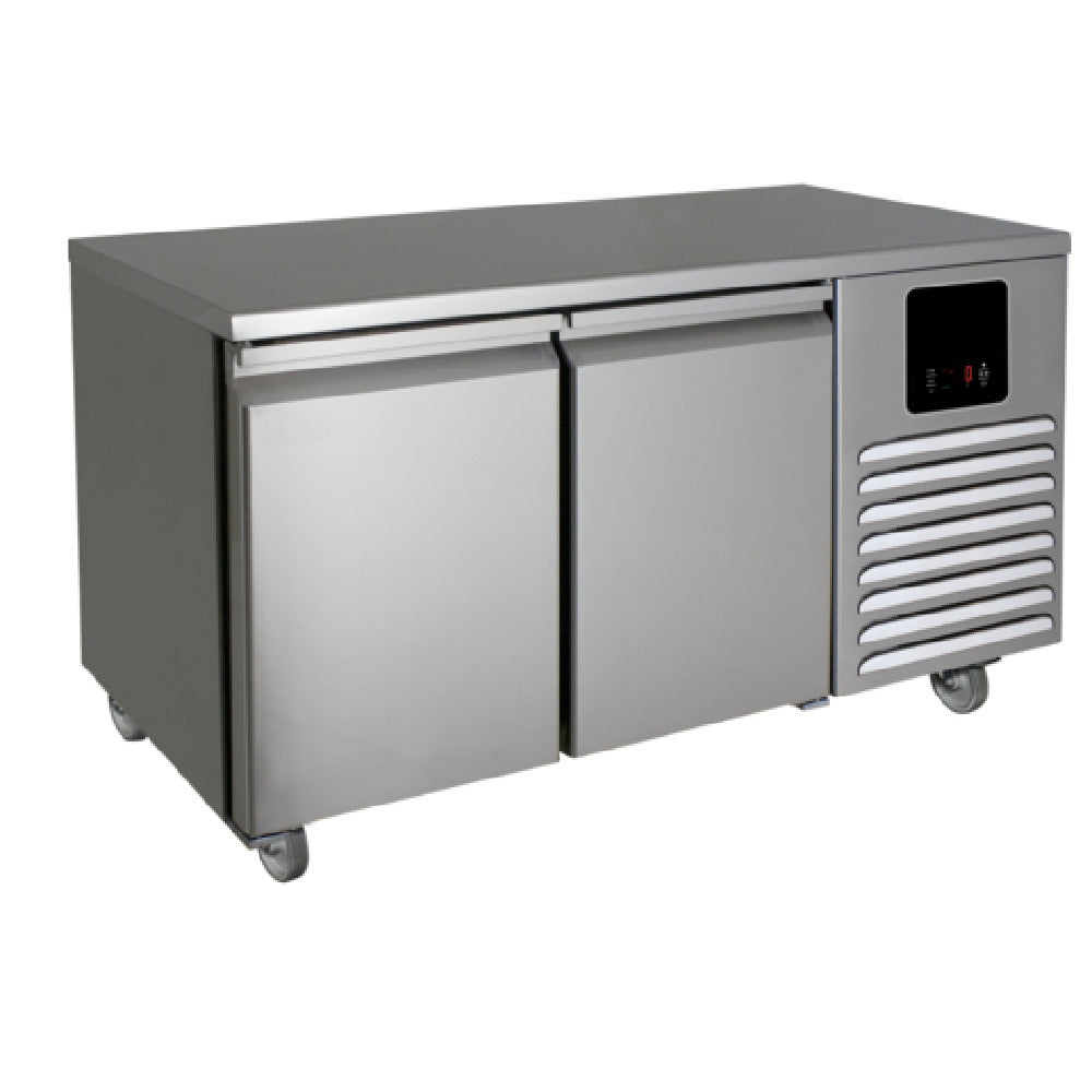 QualServ (Middleby) UCFZ552-SS61A - Undercounter Freezer, Reach-in, Two-sections