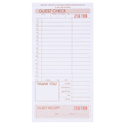 KNG 3175LSE Kng 2 Part Guest Checks 4 1/4 In X 8 1/2 In