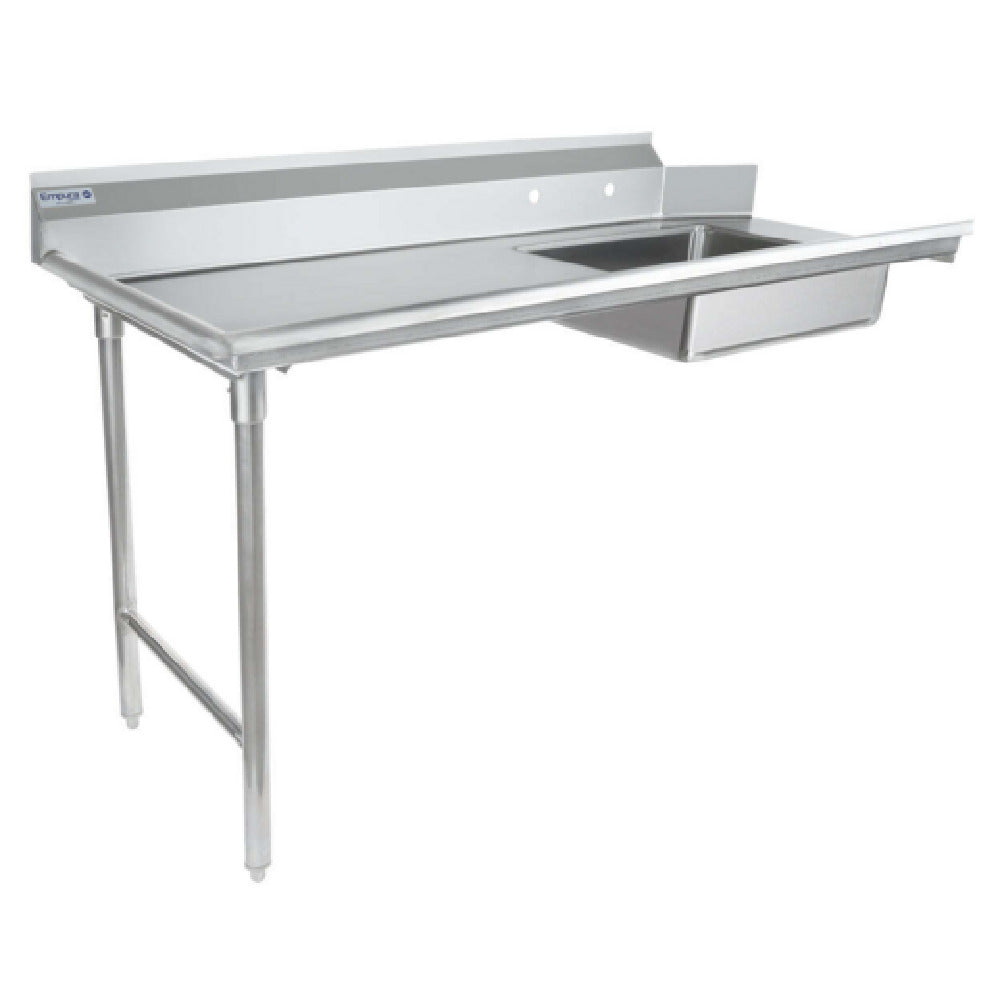 Empura ESDT60L - Soiled Dishtable, 60"W X 30"D X 41.5"H, Straight Design