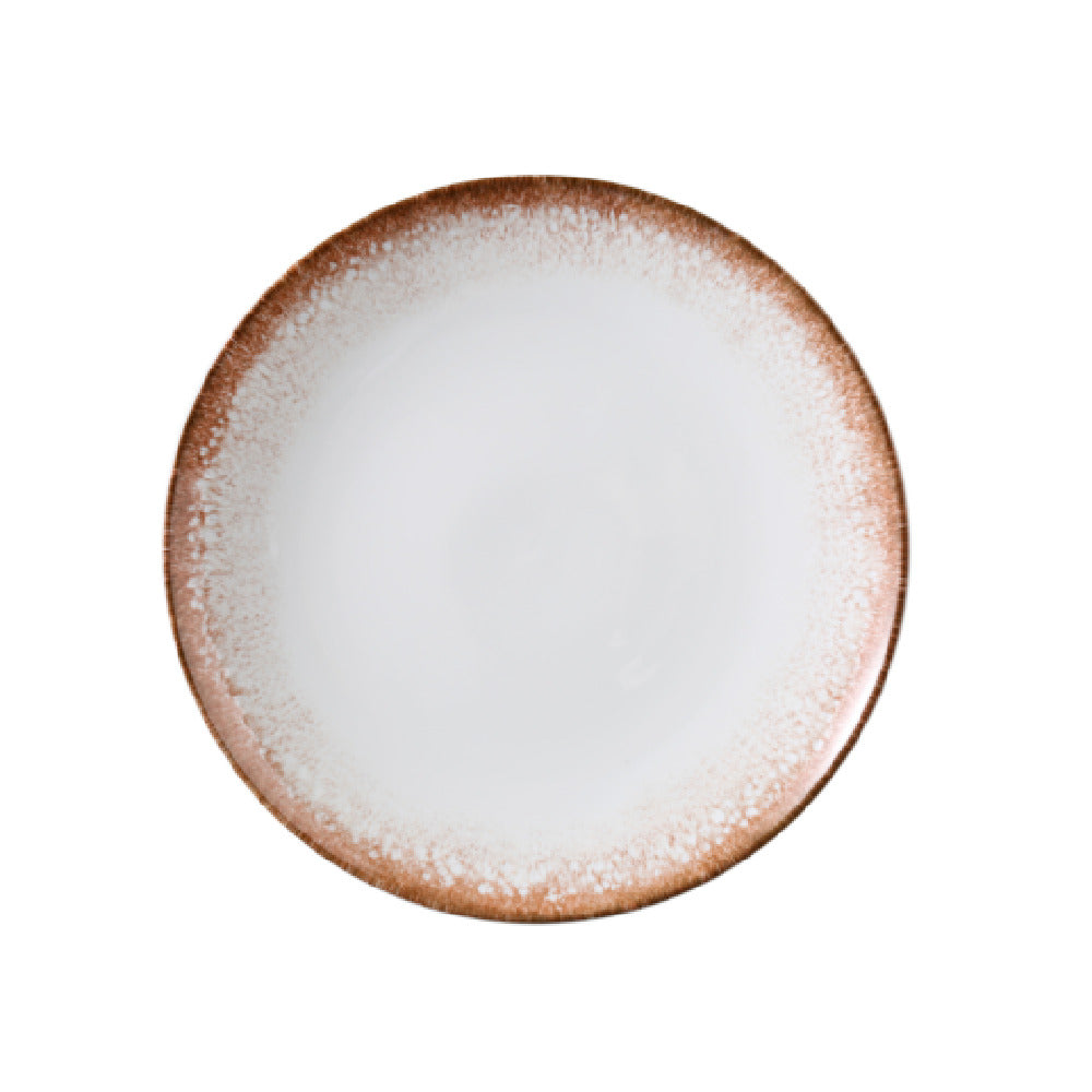 Yanco PR-710 Porto Coupe Round Plate 10 1/4"dia X 1"H Dishwasher Safe