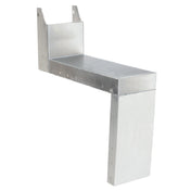Advance Tabco PRA-19-TC Prestige Shelf Tubing Chase 6"W X 19"D