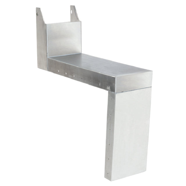 Advance Tabco PRA-19-TC Prestige Shelf Tubing Chase 6"W X 19"D