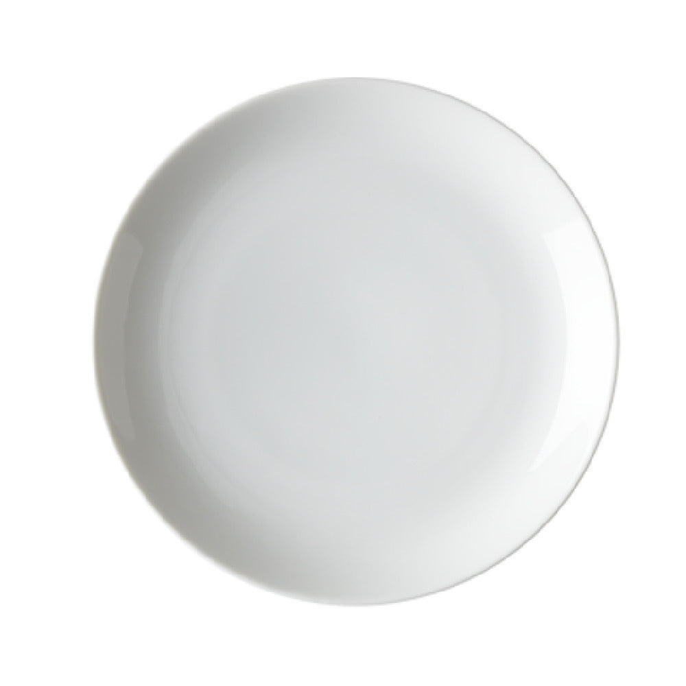 Arc Cardinal FH286 Arcoroc Candour Coupe Plate (D:8.13'') High Alumina Porcelain