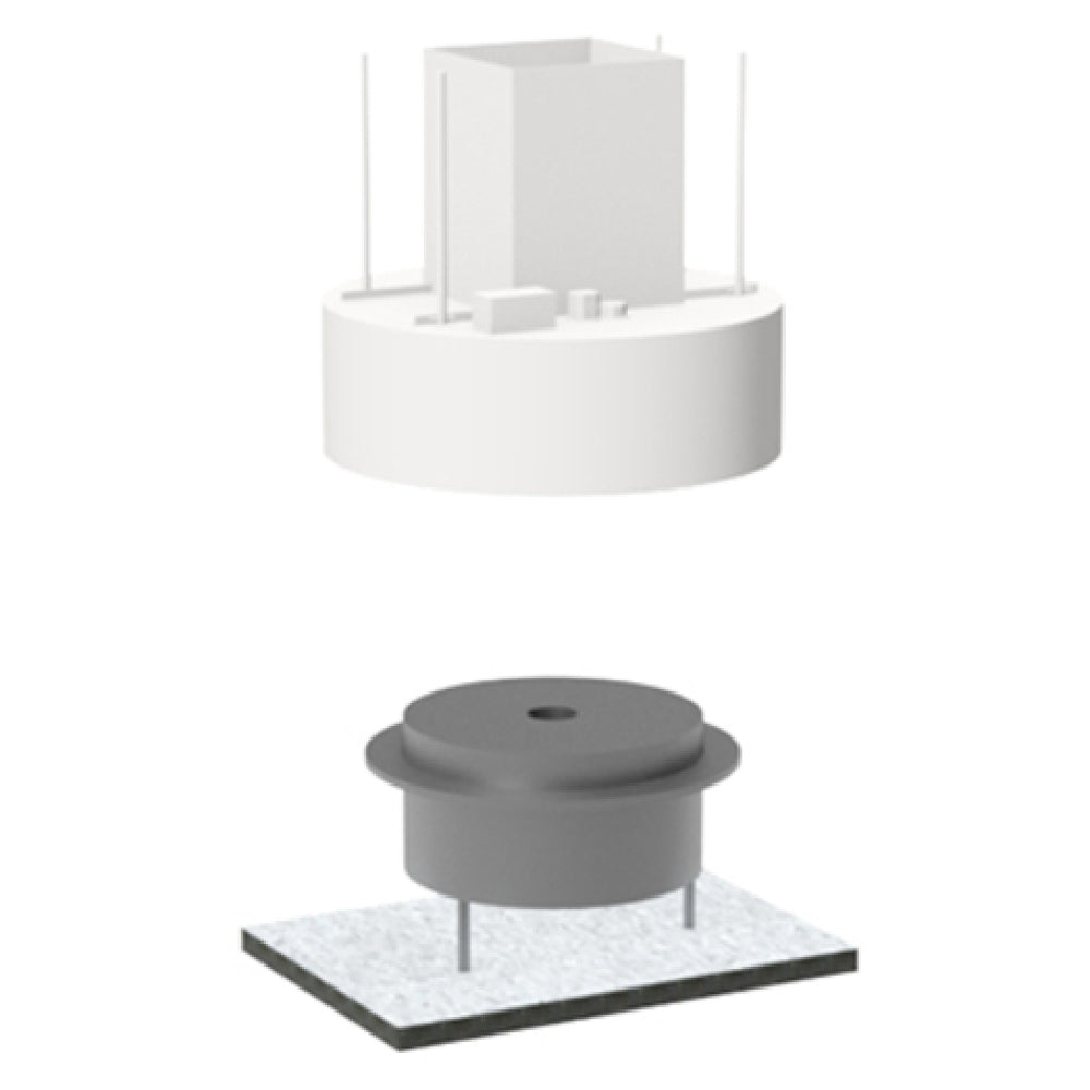 Avtec SSA-ISLE72R - SimpleSpec Isle Display Cooking Hood, Type I, Island Style - Round
