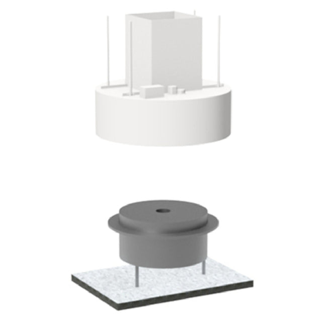 Avtec SSA-ISLE72R - SimpleSpec Isle Display Cooking Hood, Type I, Island Style - Round