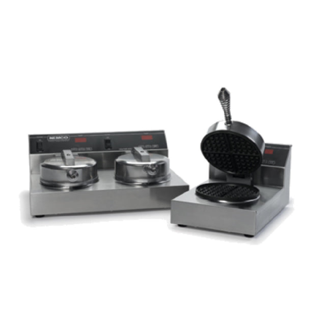 Nemco 7000A-2240 Waffle Baker Dual Up To 20 (2-7" Dia. Waffles (1/2" Thick) Per Hour)