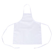 KNG 1941WHT Kng 24 In Bib Apron Childs White