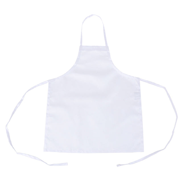 KNG 1941WHT Kng 24 In Bib Apron Childs White
