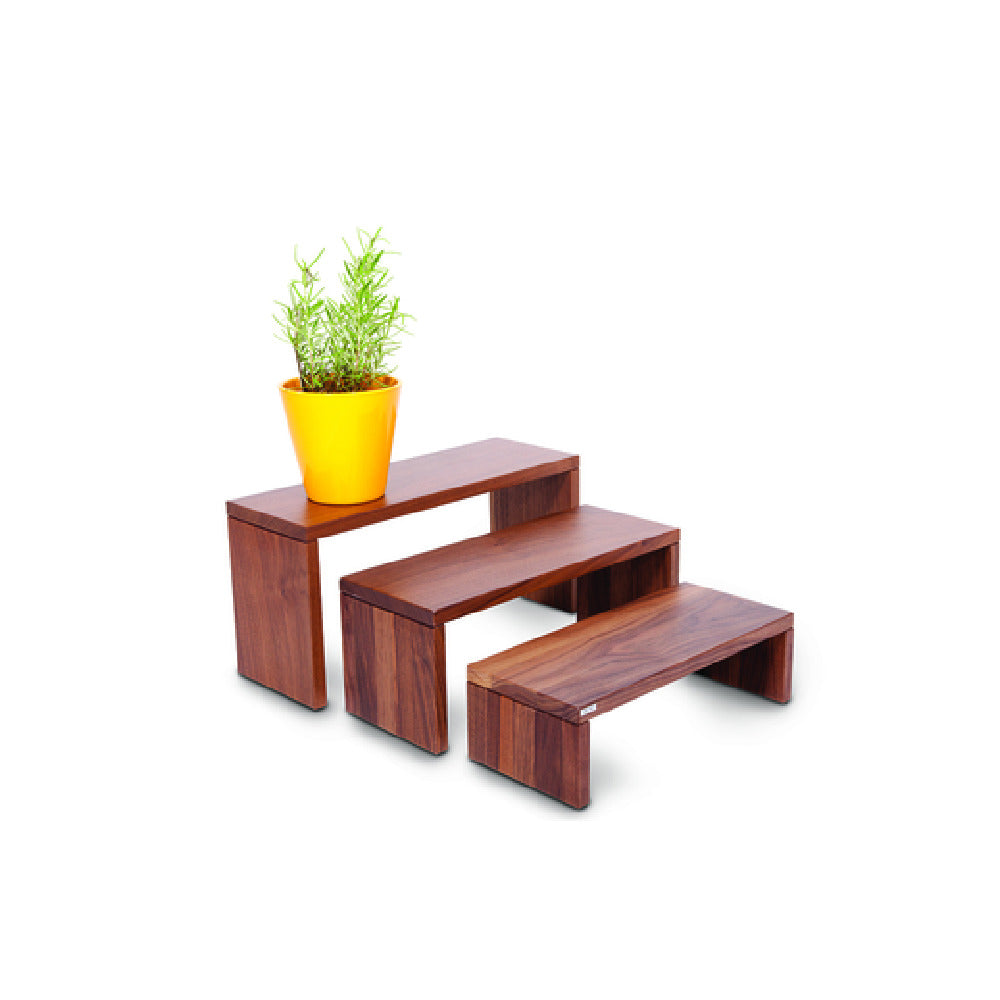 Service Ideas 15A00130 Ze Pe Buffet Risers Set 15.75"D X 6.69"W X 7.68"H 3-Tier
