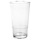 Elite Global Solutions DW3287PC-CL Pint Glass 16 Oz. 3-1/4" Dia. X 5-3/4"H