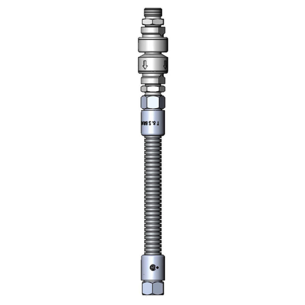 T&S Brass B-0012-VB Hose 12" Flexible