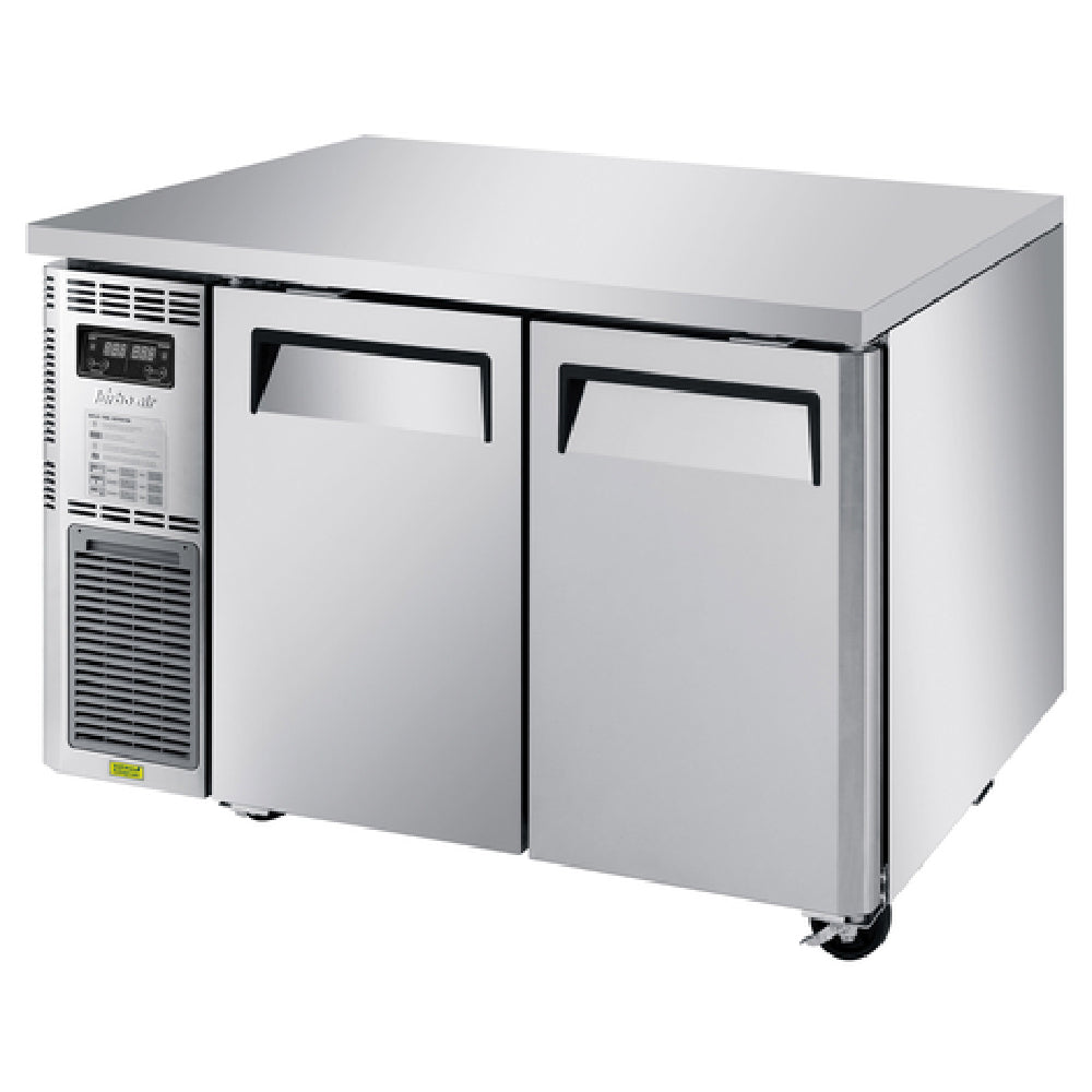 Turbo Air JURF-48-N J Series Side Mount Undercounter Dual Temp Refrigerator/Freezer