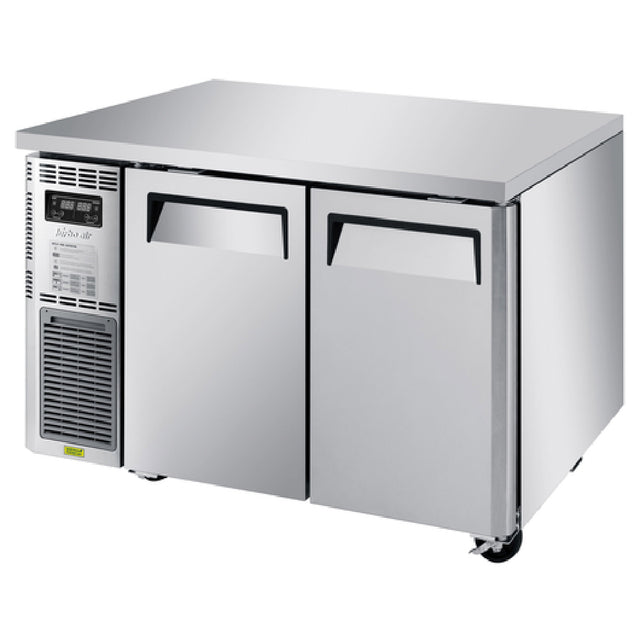 Turbo Air JURF-48-N J Series Side Mount Undercounter Dual Temp Refrigerator/Freezer