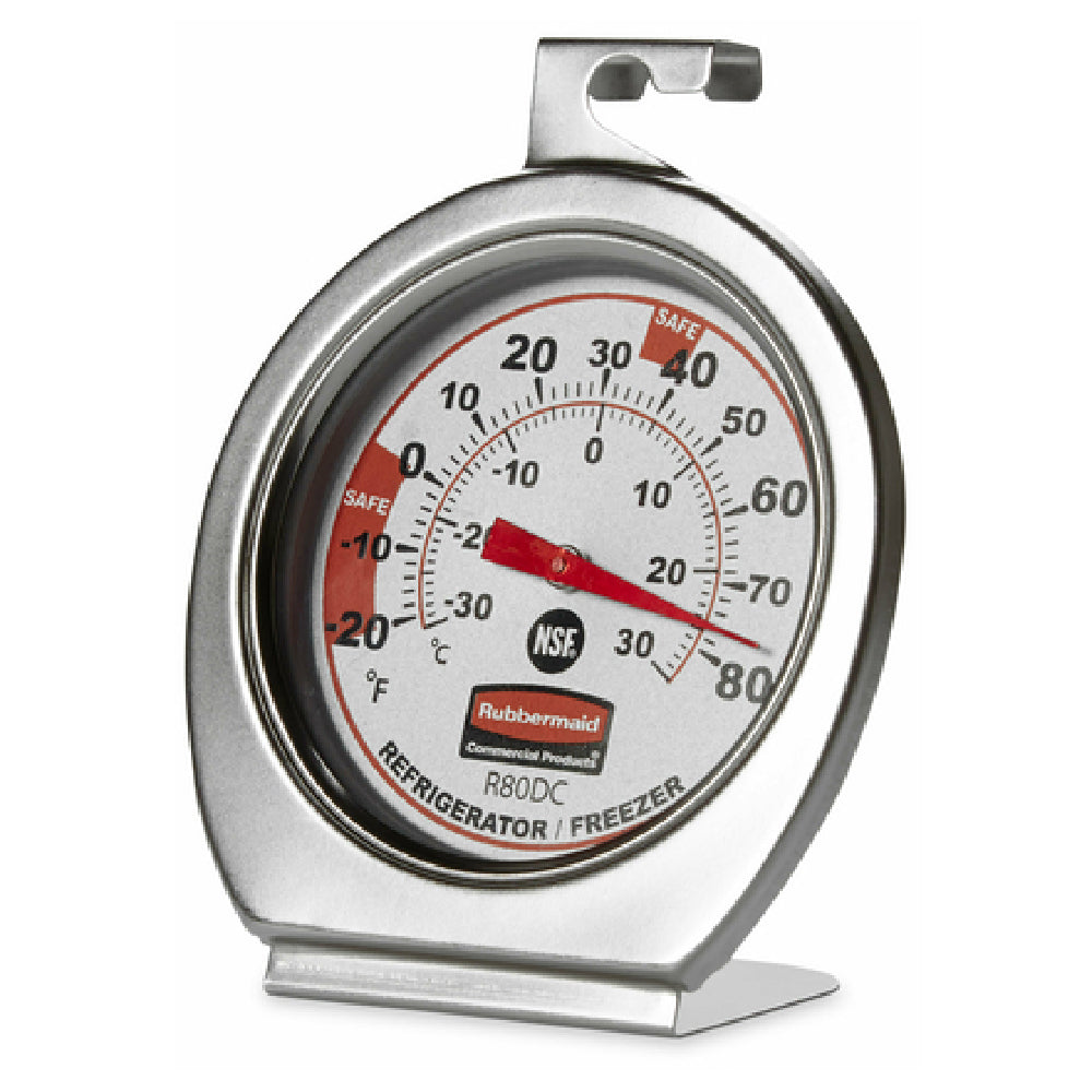 Rubbermaid FGR80DC Pelouze® By Rubbermaid Thermometer Refrigerator/freezer Dial Type