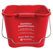 San Jamar KPP256RD Kleen-Pail® Pro™ 8 Qt. Rounded Corners
