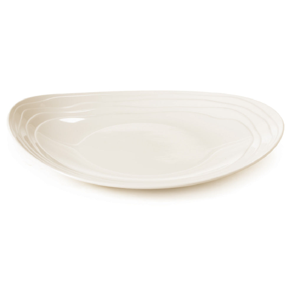 GET Enterprises OP-1290-AW Magnolia™ Platter 11-1/2"L X 9-3/4"W Oval