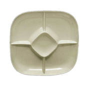 Thunder Group PS1515V Chip & Dip Platter 15" 5-compartment