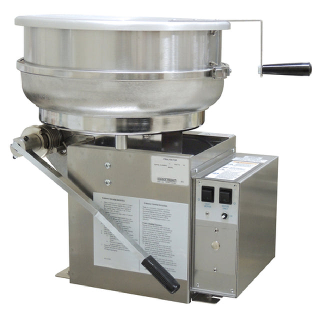 Gold Medal 2181ER Pralinator Frosted Nut Machine Right Hand Dump Electronic Temperature Control