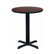 Hubert 55148 - CenPro Table Set, Standard Height, Includes: (1) 24" Round Table Top