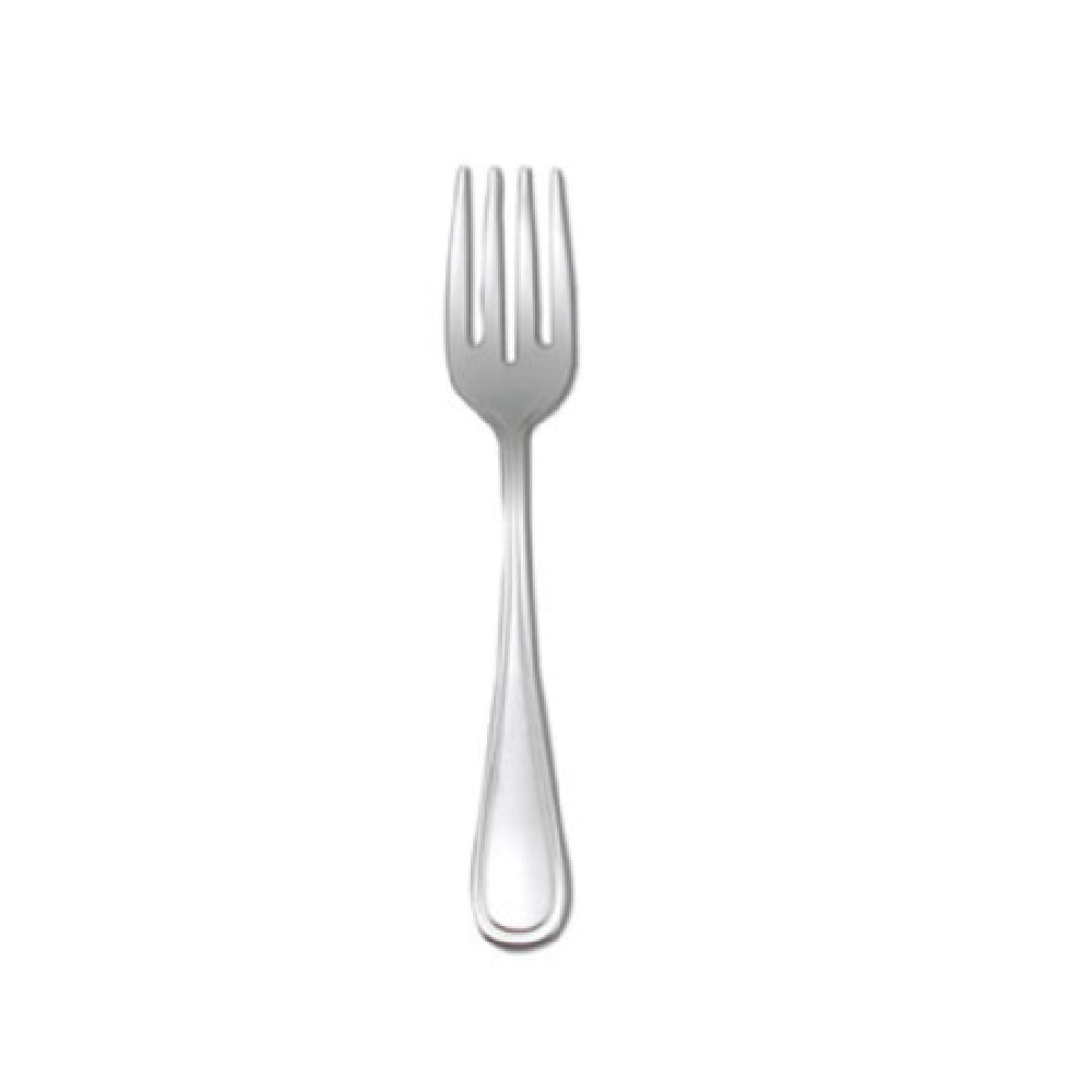 1880 Hospitality V015FSLF Oneida® Salad/Pastry Fork 6-1/2" Curved Border Along Handle