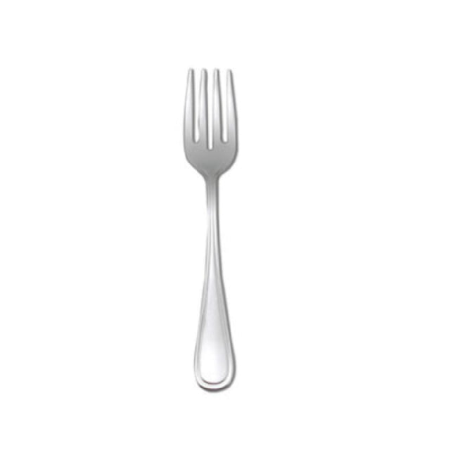 1880 Hospitality V015FSLF Oneida® Salad/Pastry Fork 6-1/2" Curved Border Along Handle