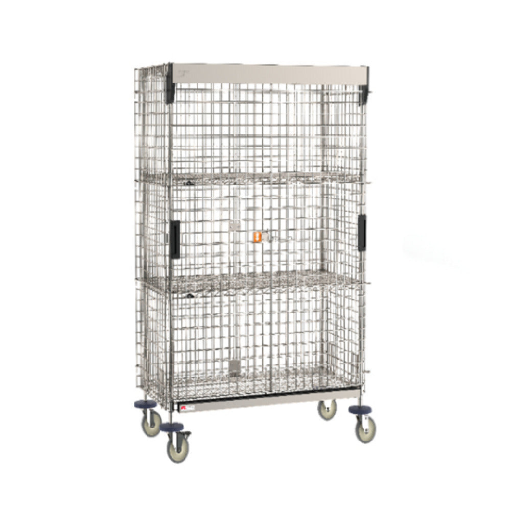 Metro SEC55S-SD-SL-2SE - Super Erecta® Security Unit, Mobile, 52-3/4"W X 28-1/2"D X 62"H