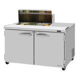 Turbo Air PST-48-08S-N(-LW) PRO Series Sandwich/Salad Prep + Work Station Two-section