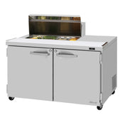 Turbo Air PST-48-08S-N(-LW) PRO Series Sandwich/Salad Prep + Work Station Two-section
