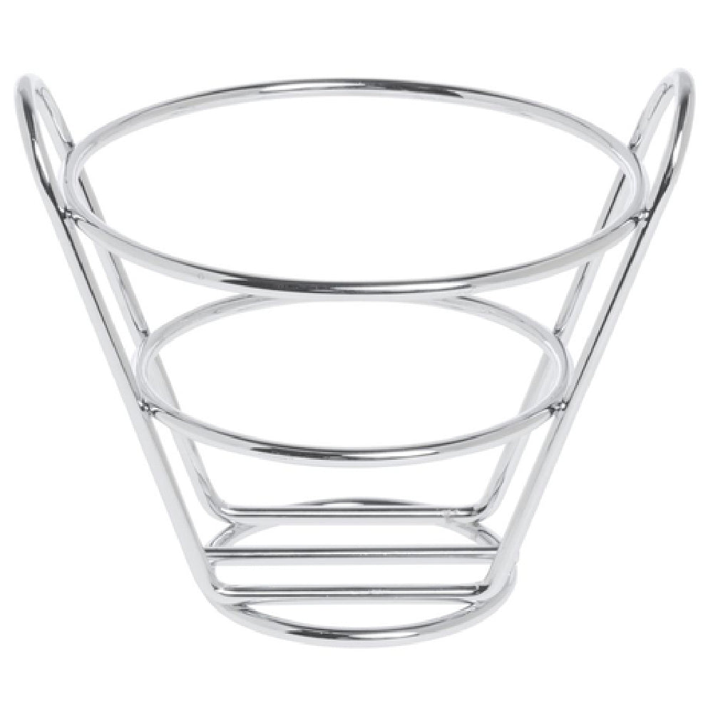 Hubert 68468 - Appetizer Basket, 4-1/2" Dia. X 4-1/2"H, Round