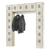 Hubert 50954 - Locker, 16-unit, 69" X 18" X 72"H