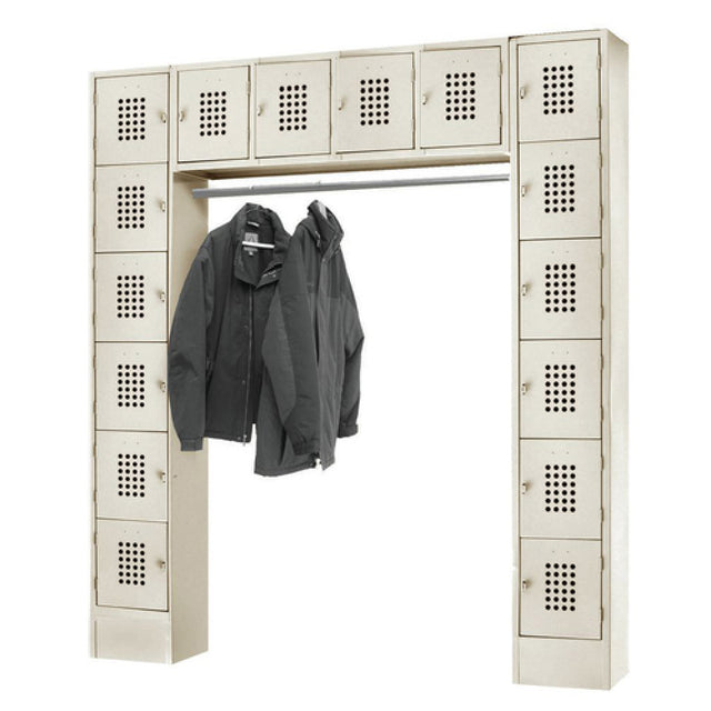 Hubert 50954 - Locker, 16-unit, 69" X 18" X 72"H