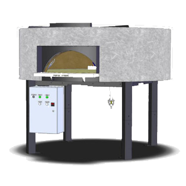 Beech Ovens RND1800FG Full Gas Oven With Radiant Flame Burners Standard Round Stone Hearth Baking Oven