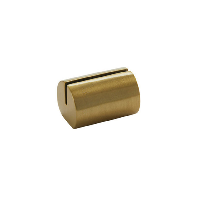 American Metalcraft GCHR1 Card Holder Aluminum Gold
