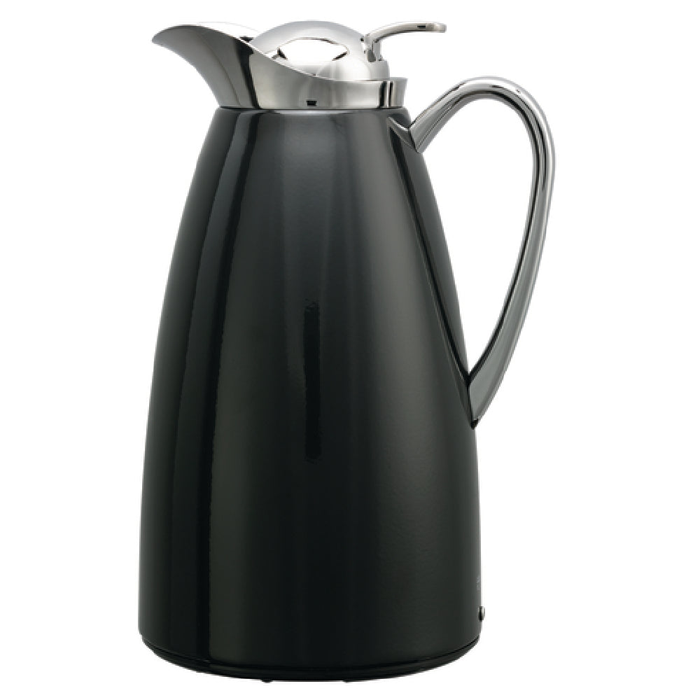 Service Ideas CJZ1BLK Classy™ Vacuum Carafe 1 Liter (33.8 Oz.) 5-1/2" X 6-1/2" X 10"