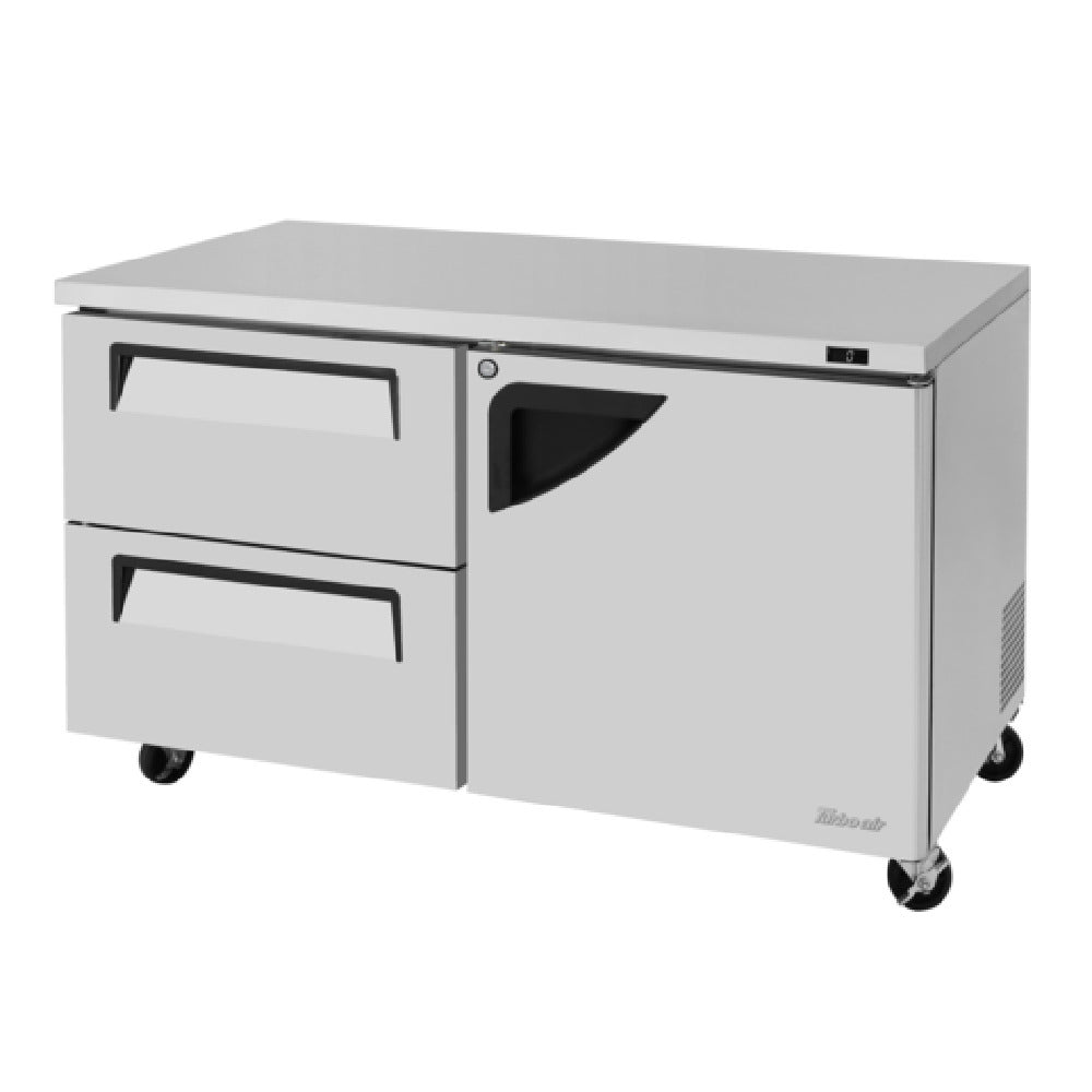 Turbo Air TUF-60SD-D2R-N Super Deluxe Series Undercounter Freezer Two-section