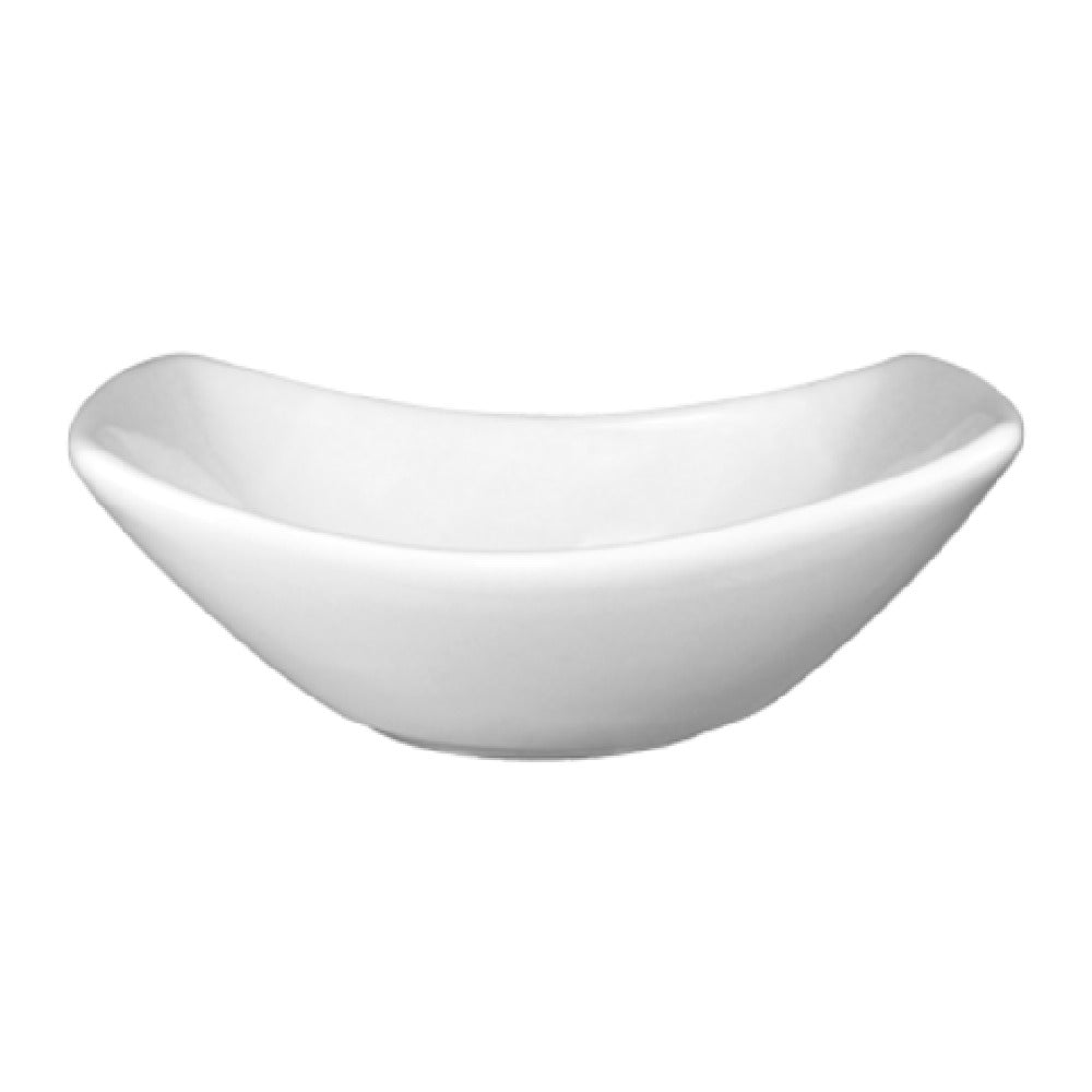International Tableware FA-413 Sampling Bowl 2 Oz. 3-1/2” L X 2-3/4” W X 1-1/8” H