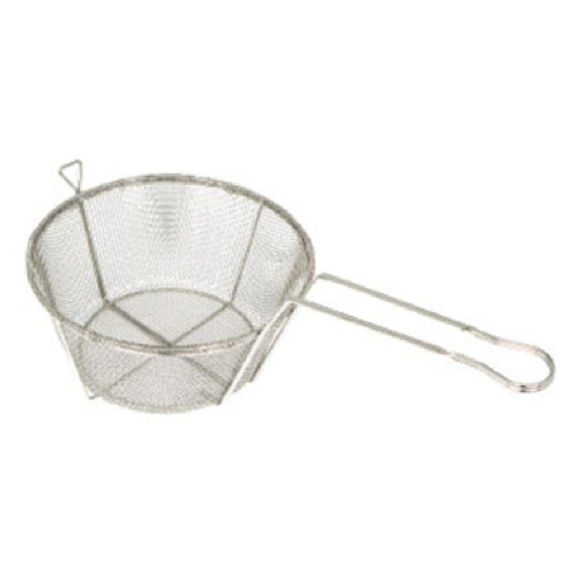 Winco FBRS-8 Fry Basket 8-11/16" Dia. X 4-15/16"H Round
