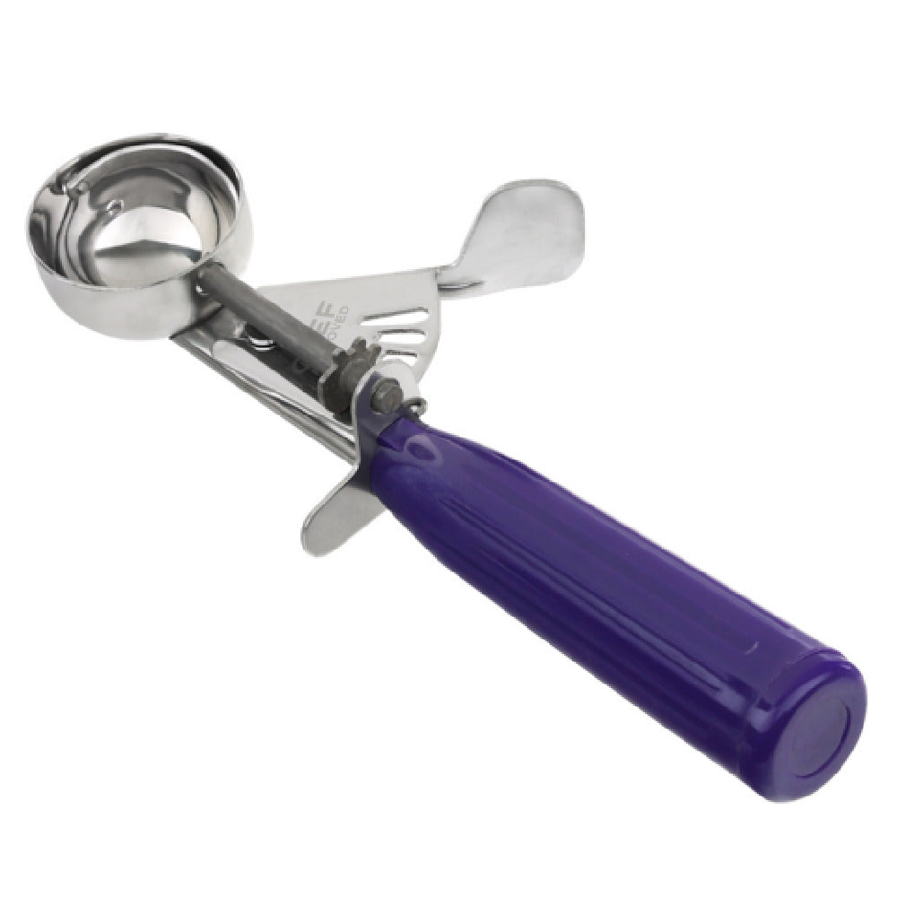 Empura 225317 - Disher, 0.75 Oz / #40 Thumb Press - Purple Handle, Chef Approved
