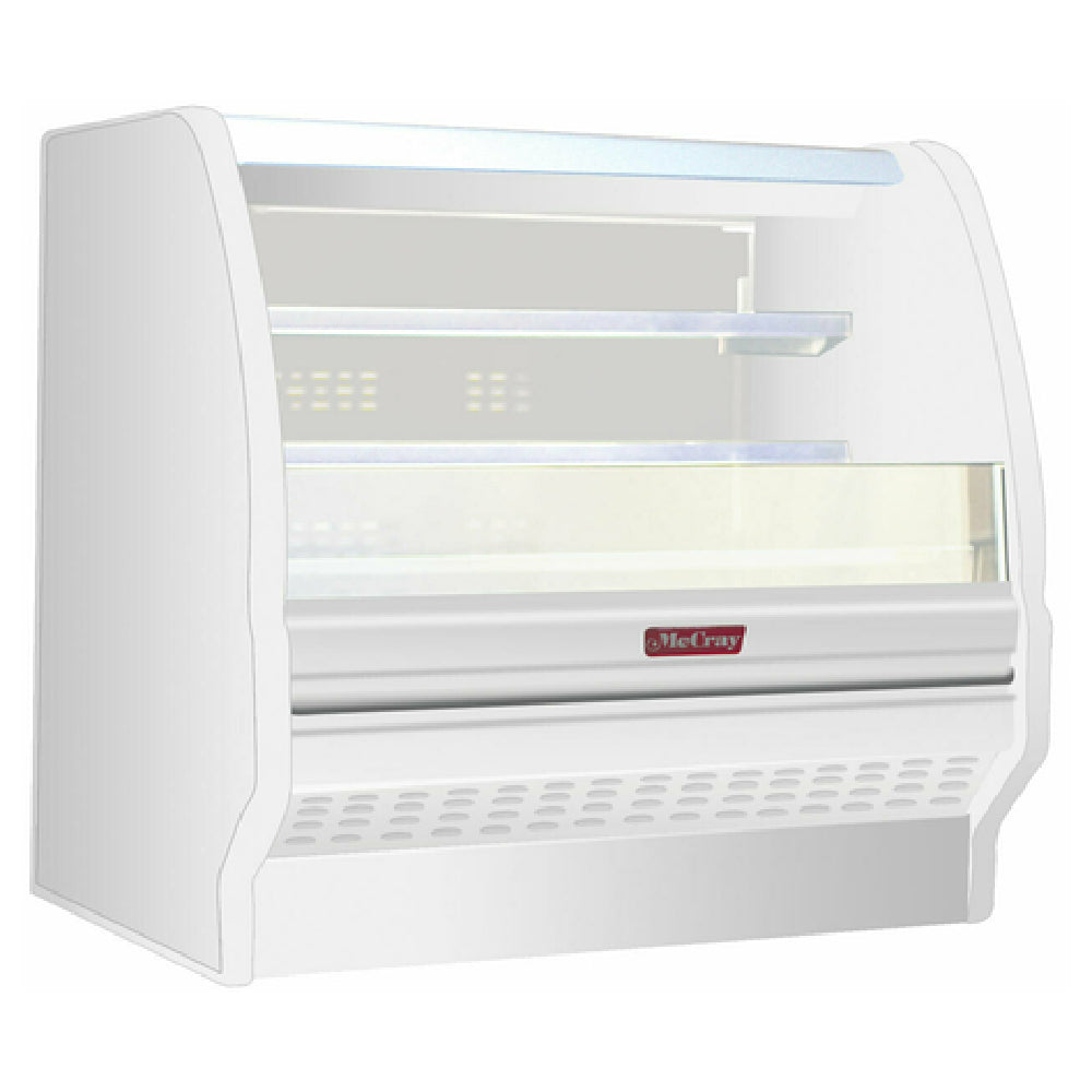 Howard-McCray SC-OD40E-6L-LED Dairy Curved End Open Merchandiser 75"W 53"H