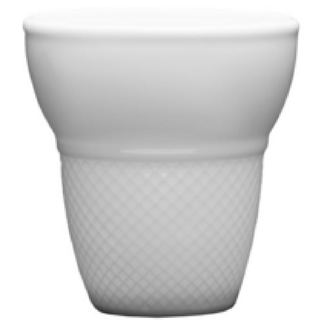 Fortessa 4600.F0000.04 Food Truck Sm Waffle Cup 2.625" (6.7cm) 3oz (0.2 Each Weight) (Per Case = 48 Each)