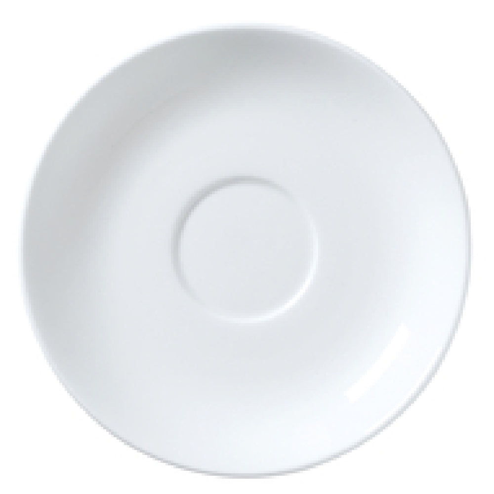 Steelite 82000AND0109 Low Tea Saucer 6.375" X 0.875" Whiteware