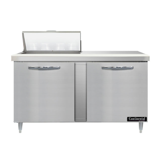 Continental Refrigerator D60N8 Designer Line Sandwich Unit 60"W Two-section