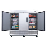 Dukers Appliance Co. USA Ltd. D83R Refrigerator Reach-in Three-section