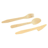 TableCraft Products 654324 - Disposable Utensil Set, 6-1/2"L, Includes: Fork