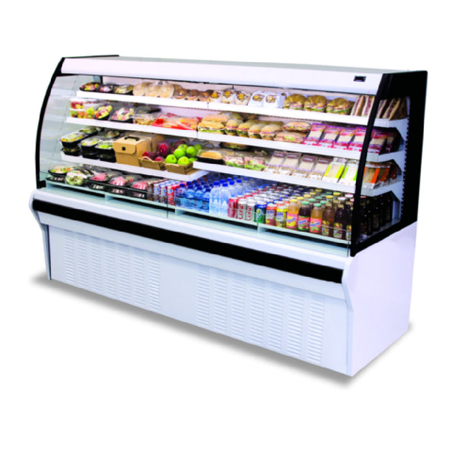 Hussmann IM-04-I3-S Isla Refrigerated Multi-Deck Merchandiser Self-service 3'3" Length