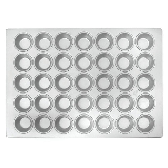 Hubert 95257 - Muffin Pan, Holds (35) 3-4/5 Oz. Muffins (5 Rows Of 7), 25-7/8" X 17-7/8" X 1-3/8"H